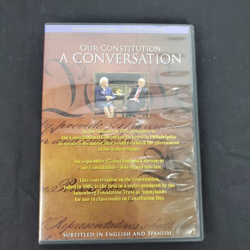 Our Constitution: A Conversation DVD